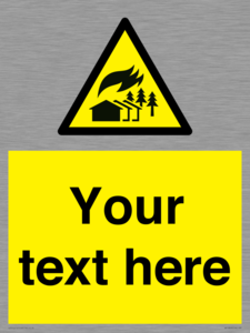 Custom Warning: Large scale fire zone